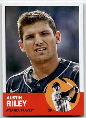 2022 Topps Archives #40 Austin Riley Atlanta Braves - Image 1 of 2