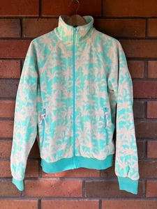 Chubbies Fleecejacke Palme fluoreszierend grün neon durchgehender Reißverschluss | Herren Medium - Bild 1 von 14