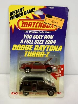 Vintage 1984 Dodge Daytona Caravan Red Black Dealer Promo HTF - Image 1 of 4