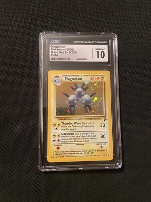 🔥Magneton Base set 2 Holo, Graded CGC mint 10 - Image 1 of 2