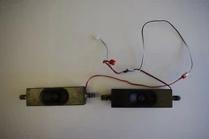 Par de altavoces TCL 50DP628 6 ohmios 10 vatios 42-WDF418-XX2G cables y carcasas - Imagen 1 de 6