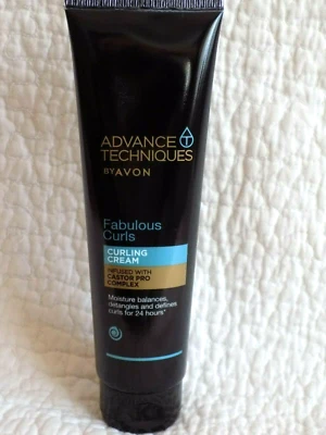 AVON ADVANCE TECHNIQUES FABULOUS CURLS ~ CURLING CREAM 150ml ~  *BRAND NEW* - Image 1 of 4
