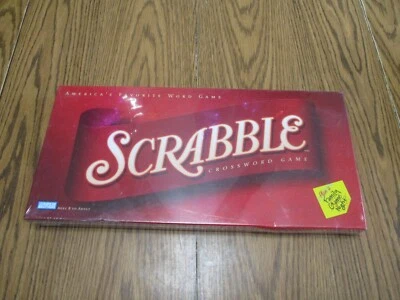 NEW FACTORY SEALED 2001 SCRABBLE PARKER BROTHERS WORD GAME - Image 1 of 4