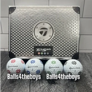 Dozen Taylormade TP5 Pix Poker Chip Logo Golf Balls - SOLD OUT ONLINE