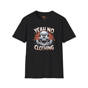 Yeah No Clothing Mens or Womens Halloween Graphic T-shirt - Picture 1 of 7
