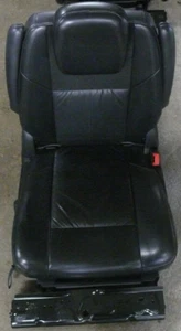 Sedile 2° Serie destra pelle nera Chrysler Grand Voyager V 5 RT 2008-2012 - Foto 1 di 5