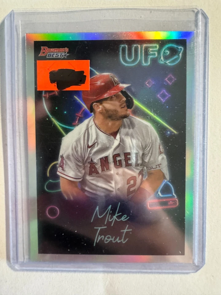K242,261 - 2022 Bowman's Best UFO #UFO1 Mike Trout - Image 1 of 1