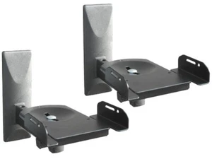 2x Boxen Lautsprecher Halter Wandhalter Wandhalterungen Halterung Schwenkbar - Picture 1 of 10
