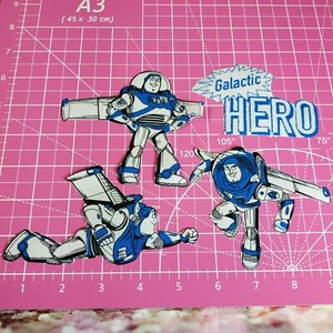 Toy Story Fabric Iron-On Applique Patches For Kids, Jacket Cartoon Aliens Gift - Picture 1 of 6