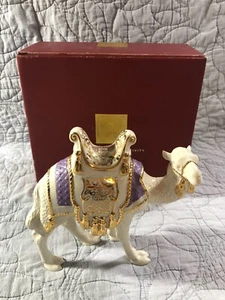 Figura Belén Lenox Primera Bendición Camello de Pie Púrpura RETIRADO 760384 - Imagen 1 de 6