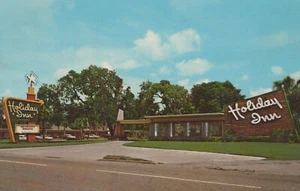 Holiday Inn - Silver Springs, Florida - RPPC sin publicar - Imagen 1 de 3