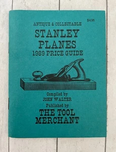 Aviones Stanley, guía de precios de bolsillo 1989 - John Walter, antigüedades y coleccionables - Imagen 1 de 3