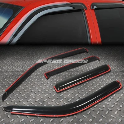 FOR 91-05 EXPLORER/MOUNTAINEER SMOKE WINDOW VISOR/WIND DEFLECTOR VENT RAIN GUARD - Image 1 of 2