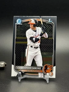 2025 Bowman Chrome Bowman 1st Prospects Jordan Sanchez #BCP-208 - Picture 1 of 2