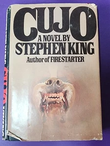 Stephen King Cujo 1981 Viking King Book Club Ed. Schutzumschlag - Bild 1 von 8