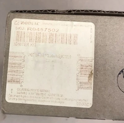 Zodiac R0457502 Swimming Pool Hot Tub Spa Hot Surface Ignitor Replacement - Image 1 of 2