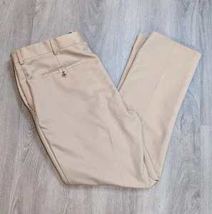Roundtree & Yorke 36 x 30 Khaki Travel Smart Core Comfort Chino Hose - Bild 1 von 3