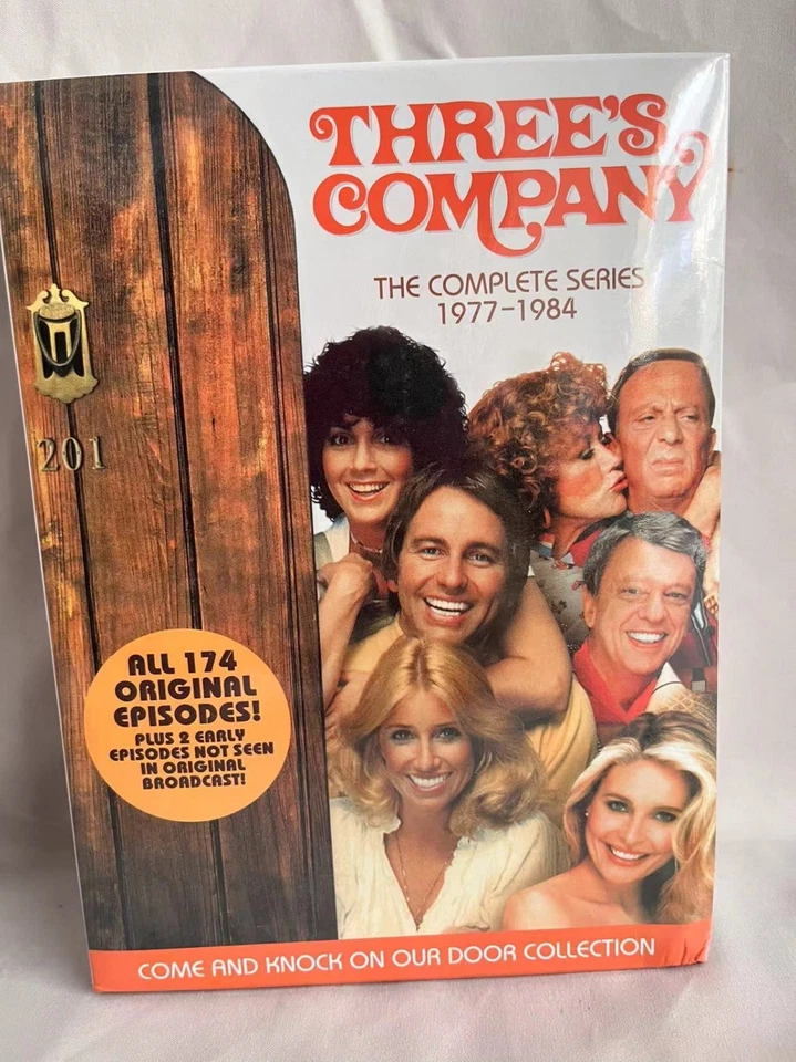 Three's Company: The Complete Series seasons 1- 8 (DVD, 2018, 29-Disc Set) NEW - Image 1 of 1