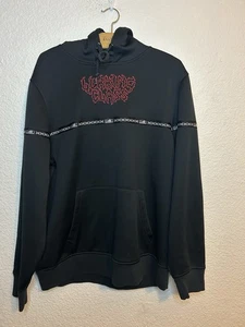 Lurking Class Skull Emo Grunge Y2K Red Logo Black Hoodie Sweatshirt Mens L - Picture 1 of 10