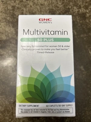 GNC Women's 50-Plus One Daily Multivitamin, Multimineral Support For Women 08/25 - Image 1 of 3