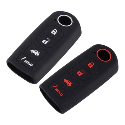 Funda con llave inteligente 2x 4 botones apta para Toyota Yaris iA 2017-2018 Scion iA 2016 Foto 1 de 4