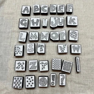 ABC Alphabet Stamps READ DESCRIPTION - Picture 1 of 11