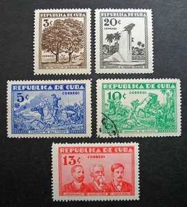 West Indies 1933 Scott #312-316 MH/Used - Scott 2010 Catalogue Value $11.25! - Picture 1 of 2