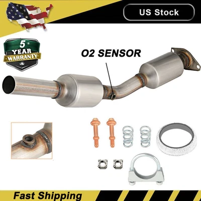 Convertidor catalítico para Toyota Corolla 2009 2010 2011 2012 2013 1,8 L l l4 Foto 1 de 4