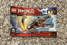 LEGO NINJAGO Sky Shark 70601 Complete Set with Lloyd, Manual & All Pieces