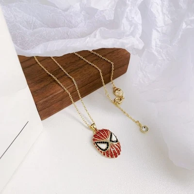 Новый в коробке GIft Marvel Spider Man подвеска в красный, позолоченный цветовой схемы - Изображение 1 из 4