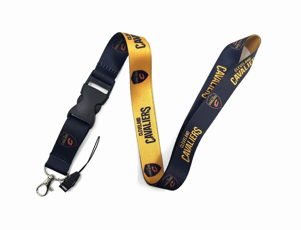 NBA Lanyard 22" Quick Release & Breakaway Clasp | 32 Teams Keychain Badge Strap - Image 1 of 4