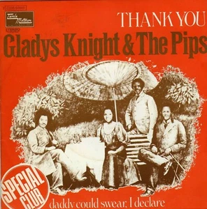 GLADYS KNIGHT & THE PIPS THANK YOU FRENCH 45 PS 7" TAMLA MOTOWN - Imagen 1 de 1