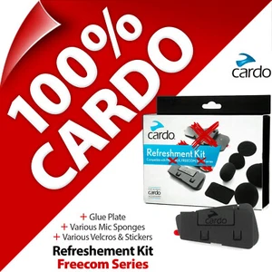 Cardo Erfrischungsset Pads Klebeplatten Aufkleber Mikrofonschwämme für Freecom Serie - Bild 1 von 7
