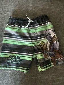 Toddler Boys Star Wars Swim Trunks, Size Xs - Picture 1 of 3