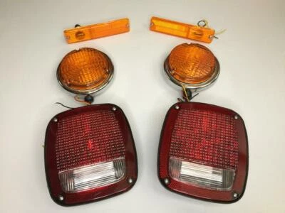 Juego de 6 luces traseras y señales de giro para Jeep para Willys  Foto 1 de 4