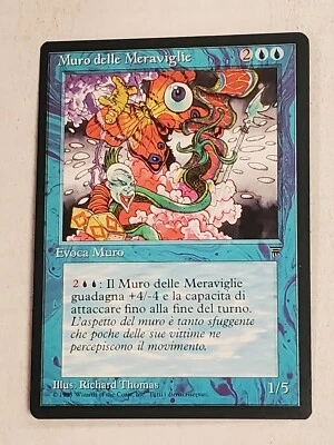 MTG Wall of Wonder (Italian Legends/Blue/U) - BGM - Image 1 of 2