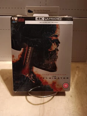 NEW The Terminator 4K SteelBook UHD Blu-ray (UK)[1984] No Dent - Ships Next Day - Image 1 of 4