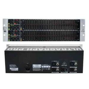 BEHRINGER ULTRAGRAPH PRO FBQ6200HD equalizzatore grafico 31 bande stereo x live - Picture 1 of 7