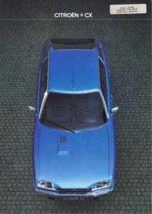 Catalogue brochure Citroën CX 09/1978 Allemagne / Deutschland - Picture 1 of 2