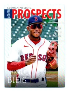 2023 Bowman Modern Prospects Miguel Bleis Boston Red Sox #MP-5 - Bild 1 von 2