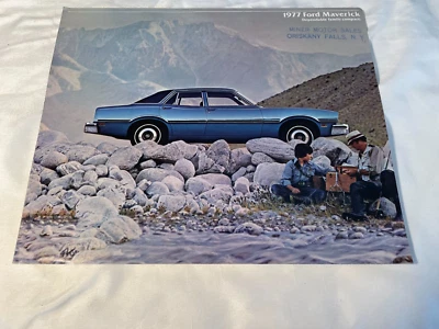 Ford Maverick 1977 folleto del concesionario Foto 1 de 3
