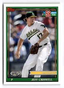 2021 Topps Pro Debut Jeff Criswell Pre-RC PD-200 - Picture 1 of 2