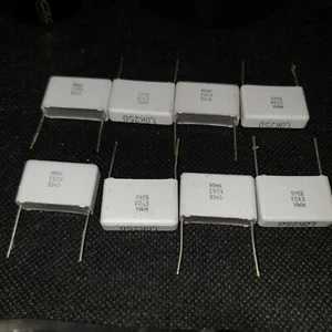 NOS EVOX MMK22,5 1uF 250V 10% LONG LEADS HI-END CAPS FOR AUDIO! 8PCS - Picture 1 of 1