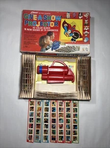 1968 Give A Show Projector Kenner Marvel Comics RARE Super-Man 9th Anniversary - Picture 1 of 16