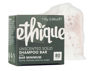 Ethique Unscented Solid Shampoo Bar - For Sensitive Scalps -  110g / 3.88oz - Picture 1 of 1