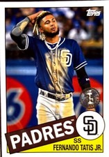2020 Topps Update Fernando Tatis Jr. 85TB-37 1985 Topps | San Diego Padres