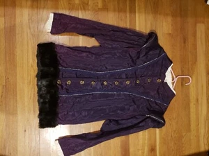 Renaissance Prince Top Men Purple - Picture 1 of 3
