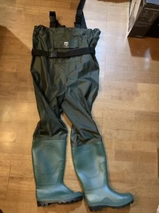 Vadeadores de pecho Tidewe para niños, vadeadores juveniles impermeables talla 10/11 - Imagen 1 de 4