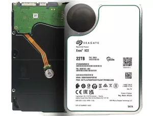 Seagate Exos X22 22TB SATA 6Gb/s 7200RPM 3.5" Enterprise HDD - ST22000NM001E - Picture 1 of 5