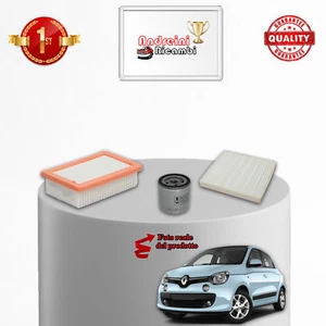 KIT TAGLIANDO FILTRI RENAULT TWINGO III 1.0 SCe 52KW 71CV DAL 2014 -> - Foto 1 di 1